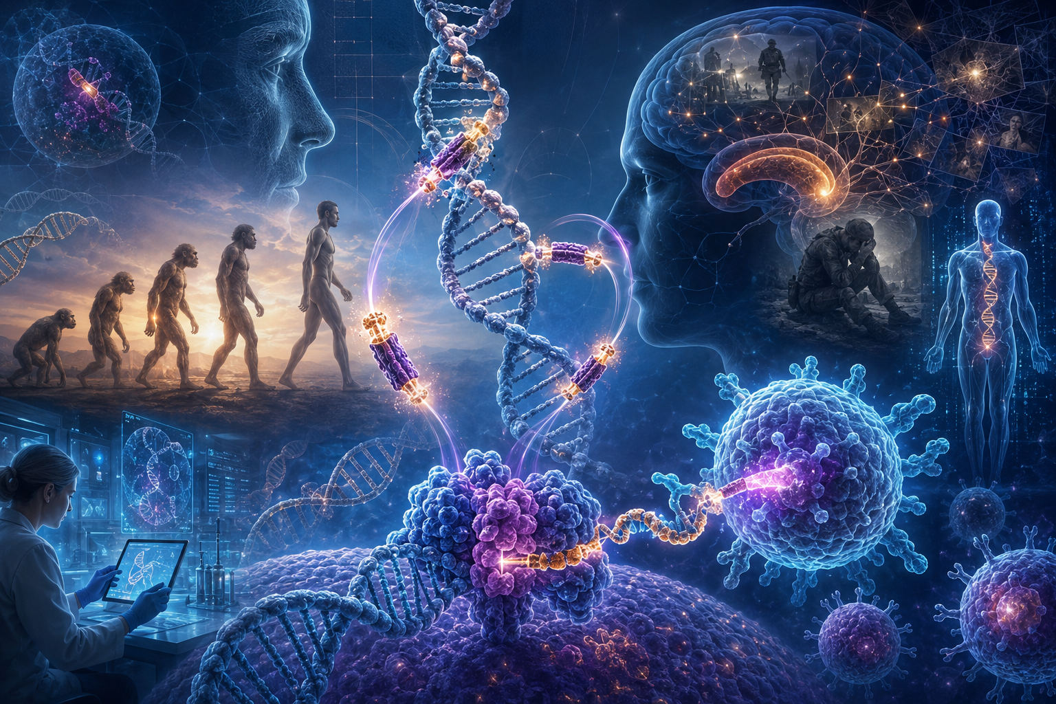 Jumping Genes: The Ancient Genomic Chaos and the Future of Biology